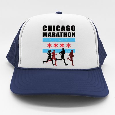 Chicago Marathon Trucker Hat