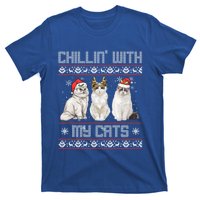 Christmas Meowy Cute Meaningful Gift For Cat Lovers Christmas Cat Gift T-Shirt