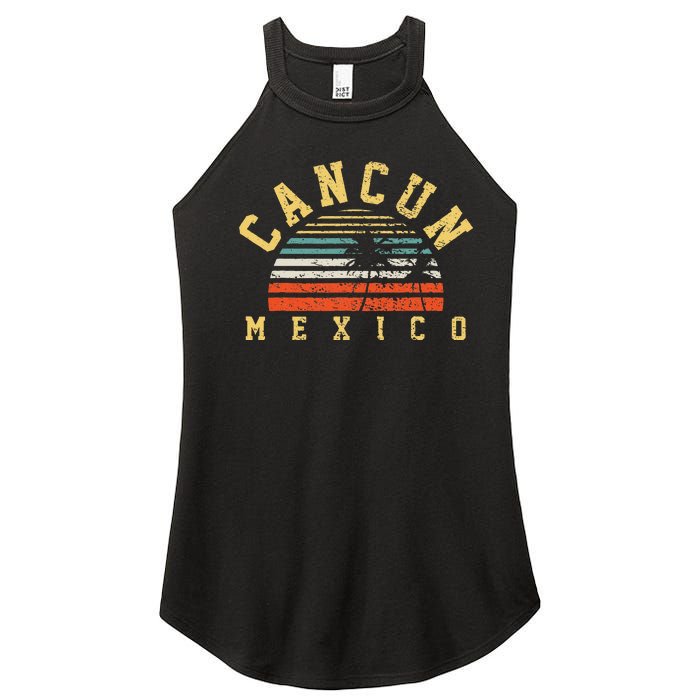 Cancun Mexico Women’s Perfect Tri Rocker Tank