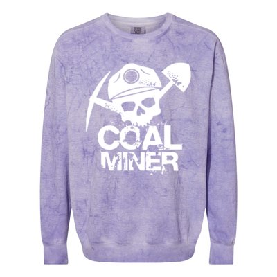 Coal Miner Colorblast Crewneck Sweatshirt