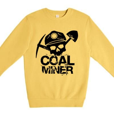 Coal Miner Premium Crewneck Sweatshirt