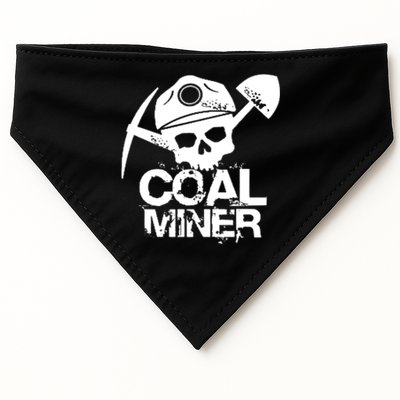 Coal Miner USA-Made Doggie Bandana