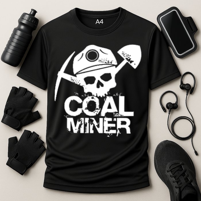 Coal Miner Cooling Performance Crew T-Shirt