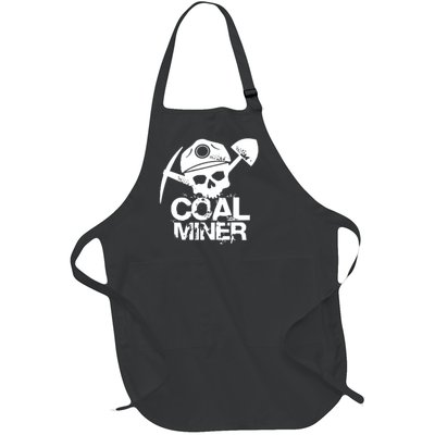 Coal Miner Full-Length Apron With Pockets