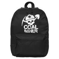 Coal Miner 16 in Basic Backpack