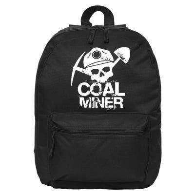 Coal Miner 16 in Basic Backpack