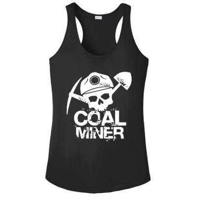 Coal Miner Ladies PosiCharge Competitor Racerback Tank