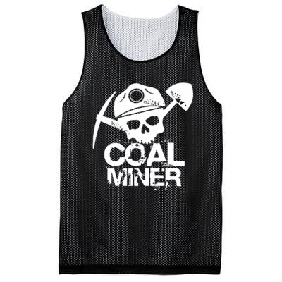 Coal Miner Mesh Reversible Basketball Jersey Tank