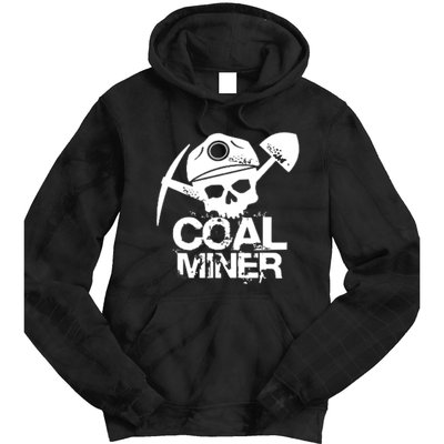 Coal Miner Tie Dye Hoodie