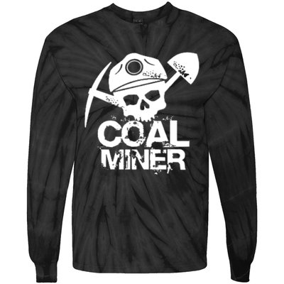 Coal Miner Tie-Dye Long Sleeve Shirt