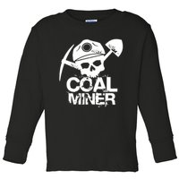 Coal Miner Toddler Long Sleeve Shirt