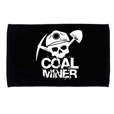 Coal Miner Microfiber Hand Towel