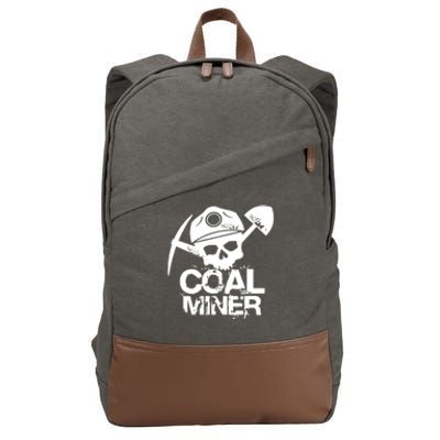 Coal Miner Cotton Canvas Backpack