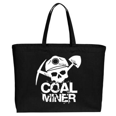 Coal Miner Cotton Canvas Jumbo Tote