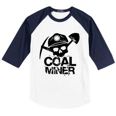 Coal Miner Baseball Sleeve Shirt