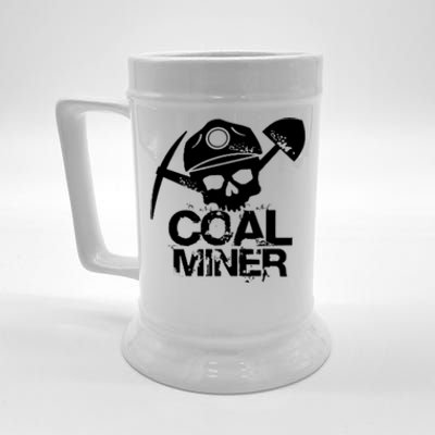 Coal Miner Beer Stein