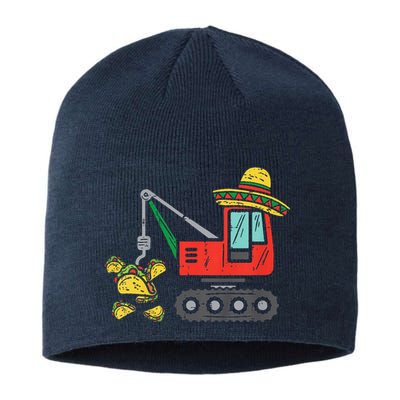 Child Mexican Crane Tacos Cinco De Mayo Fiesta Sustainable Beanie