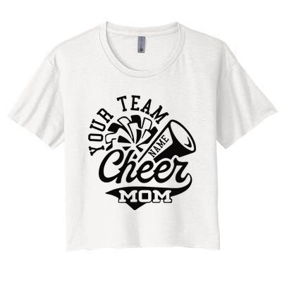 Cheer Mom Women's Crop Top Tee