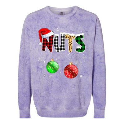 Christmas Matching Couple Family Chestnuts Colorblast Crewneck Sweatshirt