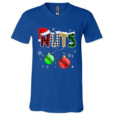 Christmas Matching Couple Family Chestnuts V-Neck T-Shirt