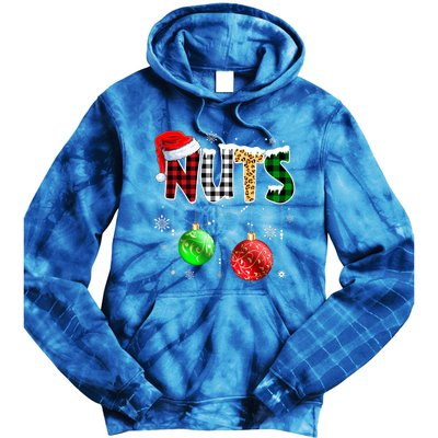 Christmas Matching Couple Family Chestnuts Tie Dye Hoodie