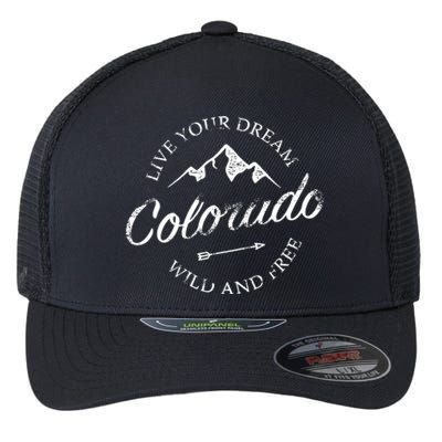 Colorado Mountains Flexfit Unipanel Trucker Cap