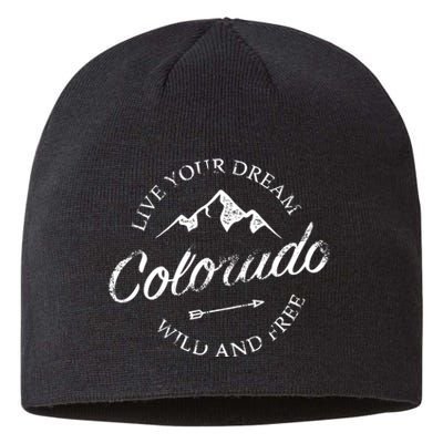 Colorado Mountains Sustainable Beanie