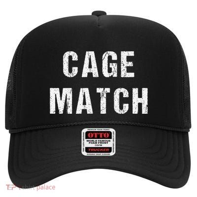 Cage Match High Crown Mesh Back Trucker Hat