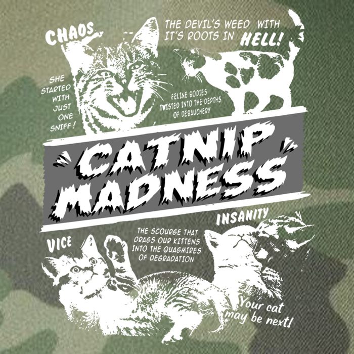 Catnip Madness Cute Kitten Funny Cat Pet Humor Legacy Tie Dye Trucker Hat