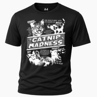 Catnip Madness Cute Kitten Funny Cat Pet Humor Performance Shirt