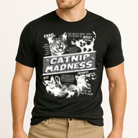Catnip Madness Cute Kitten Funny Cat Pet Humor Performance Shirt