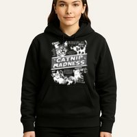 Catnip Madness Cute Kitten Funny Cat Pet Humor Hoodie