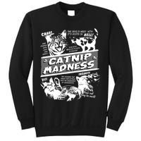 Catnip Madness Cute Kitten Funny Cat Pet Humor Sweatshirt
