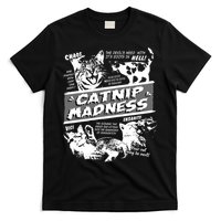Catnip Madness Cute Kitten Funny Cat Pet Humor T-Shirt