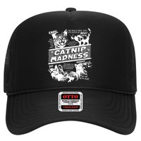 Catnip Madness Cute Kitten Funny Cat Pet Humor Hat