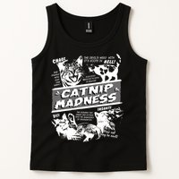 Catnip Madness Cute Kitten Funny Cat Pet Humor Tank Top