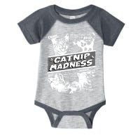Catnip Madness Cute Kitten Funny Cat Pet Humor Infant Baby Jersey Bodysuit