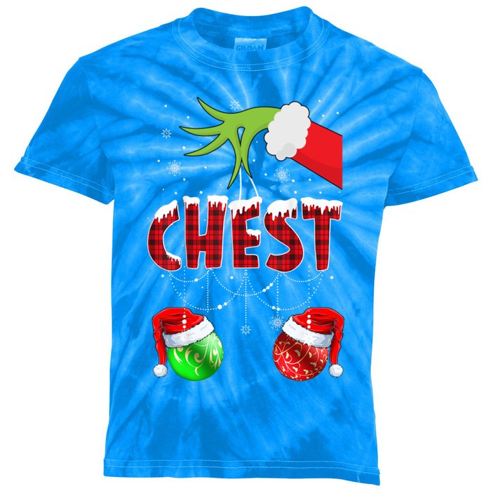 Christmas Matching Couple Family Chestnuts Funny Elf Gift Kids Tie-Dye T-Shirt