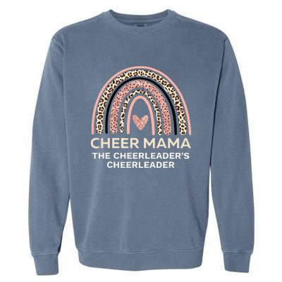 Cheer Mama CheerMom Women Cheerleader Mom Garment-Dyed Sweatshirt