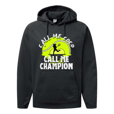 Call Me Coco Call Me Champion Performance Fleece Hoodie