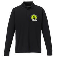 Call Me Coco Call Me Champion Performance Long Sleeve Polo