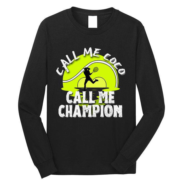 Call Me Coco Call Me Champion Long Sleeve Shirt