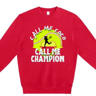 Call Me Coco Call Me Champion Premium Crewneck Sweatshirt