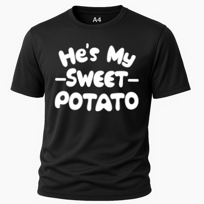 Cute Matching Couples He's My Sweet Potato Performance Shirt