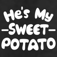 Cute Matching Couples He's My Sweet Potato Adult Drive Performance Visor