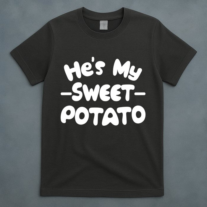 Cute Matching Couples He's My Sweet Potato T-Shirt