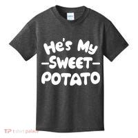 Cute Matching Couples He's My Sweet Potato Kids T-Shirt
