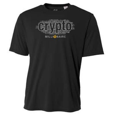 Crypto Millionaire Cooling Performance Crew T-Shirt