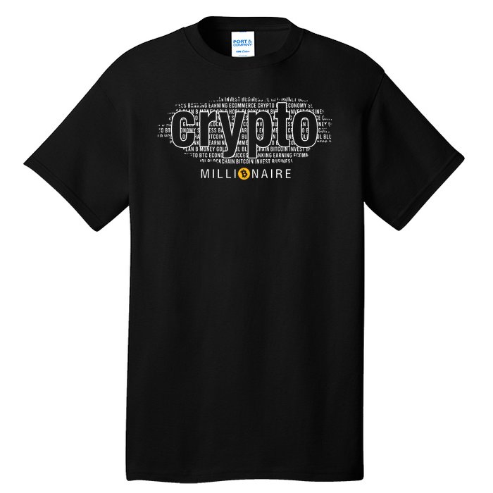 Crypto Millionaire Tall T-Shirt