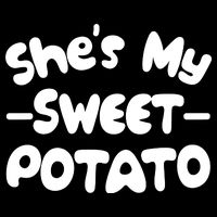 Cute Matching Couples She's My Sweet Potato City Backpack